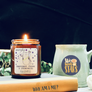 9 oz. Smoked Jar Candles - Zodiac Kitties