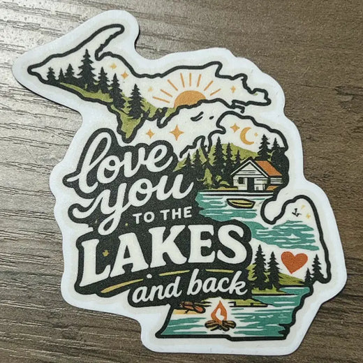 MI Love You to the Lakes & Back | Decals