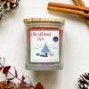 11 oz. Clear Jar Candle - Winter & Holiday Double Wicks