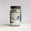 16 oz. Glimmery Speckled Silver Pint Jar Candles - Winter & Holiday Collection