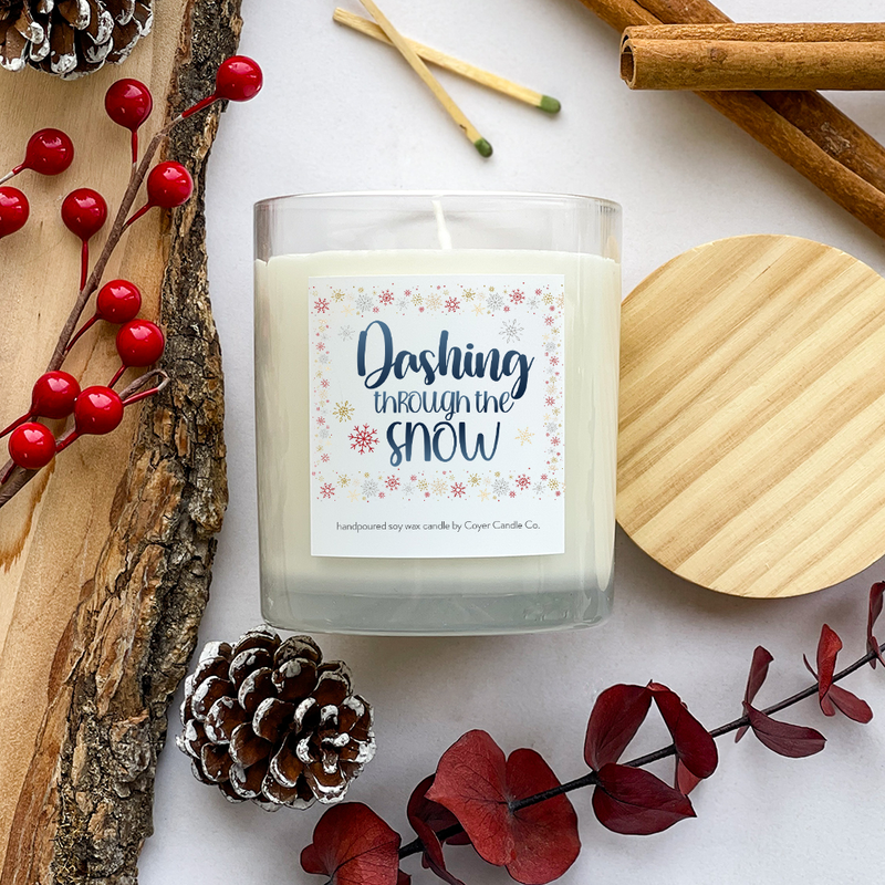 11 oz. Clear Jar Candle - Winter & Holiday Collection *NEW*