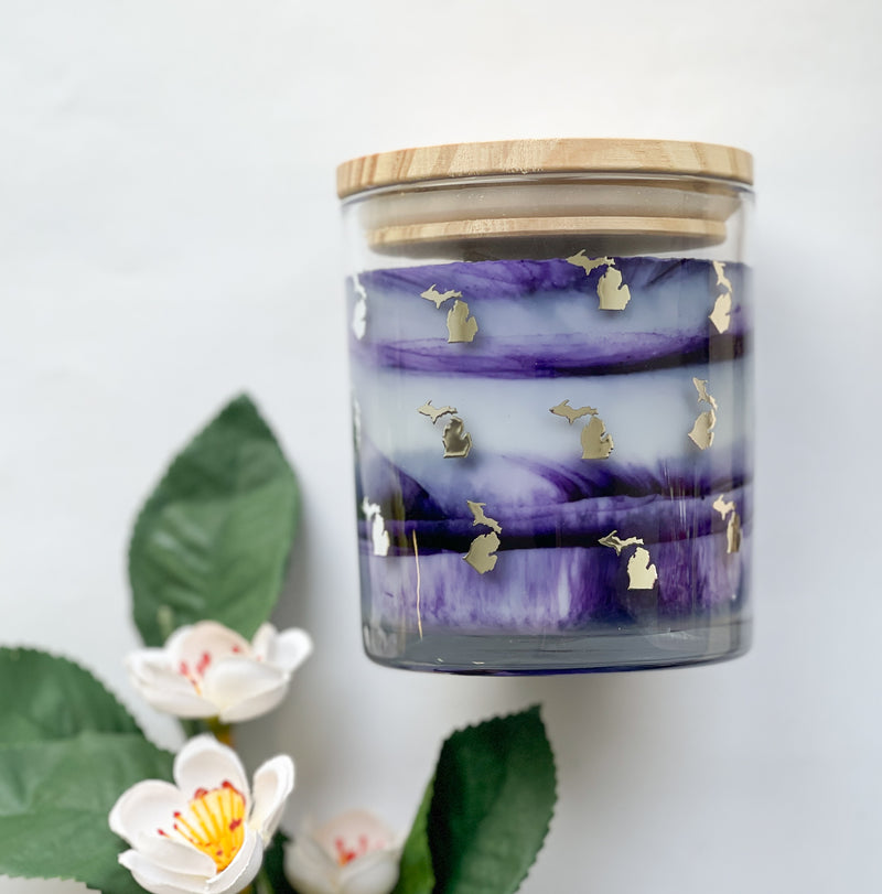 11 oz. Simple Silver Michigan - Summer Collection