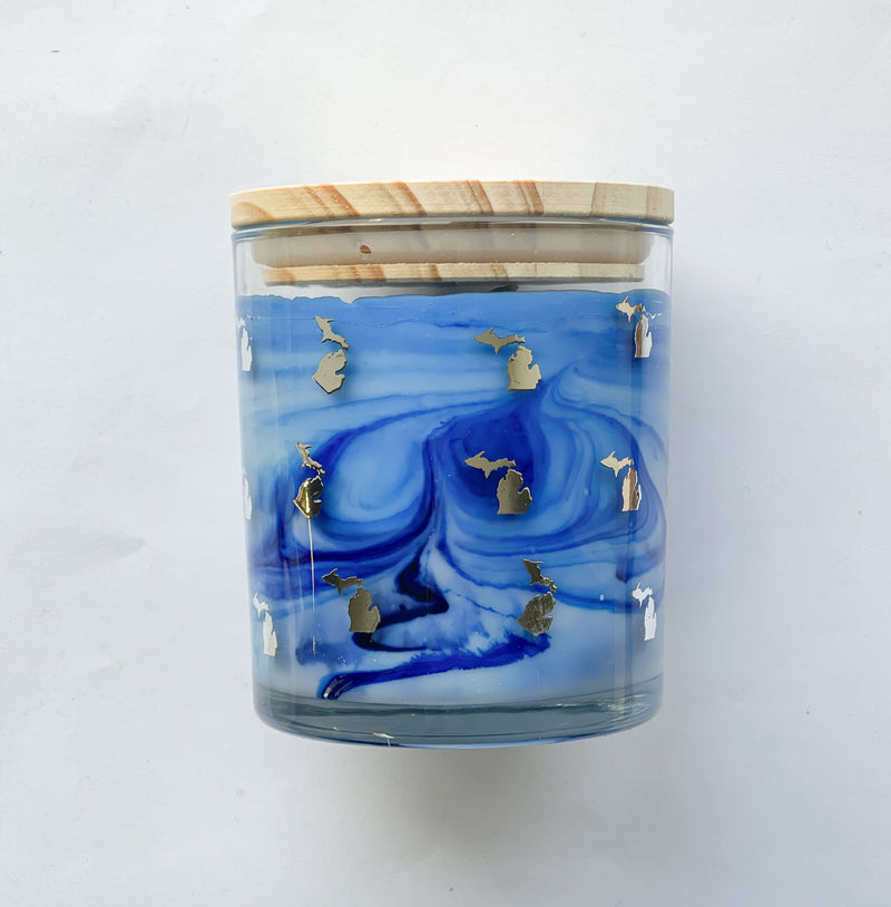 11 oz. Simple Silver Michigan - Summer Collection