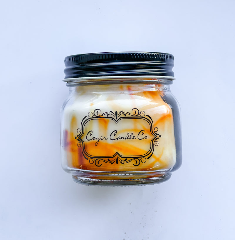 8 oz. Mason Jar Candles - Fall Collection