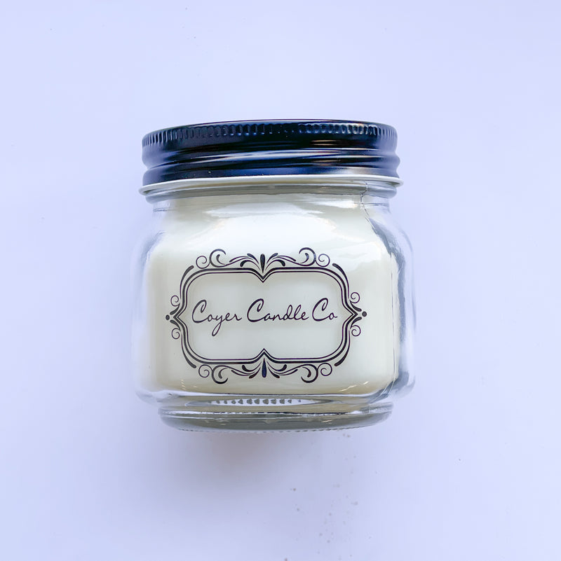 8 oz. Mason Jar Candle - Winter & Holiday Collection