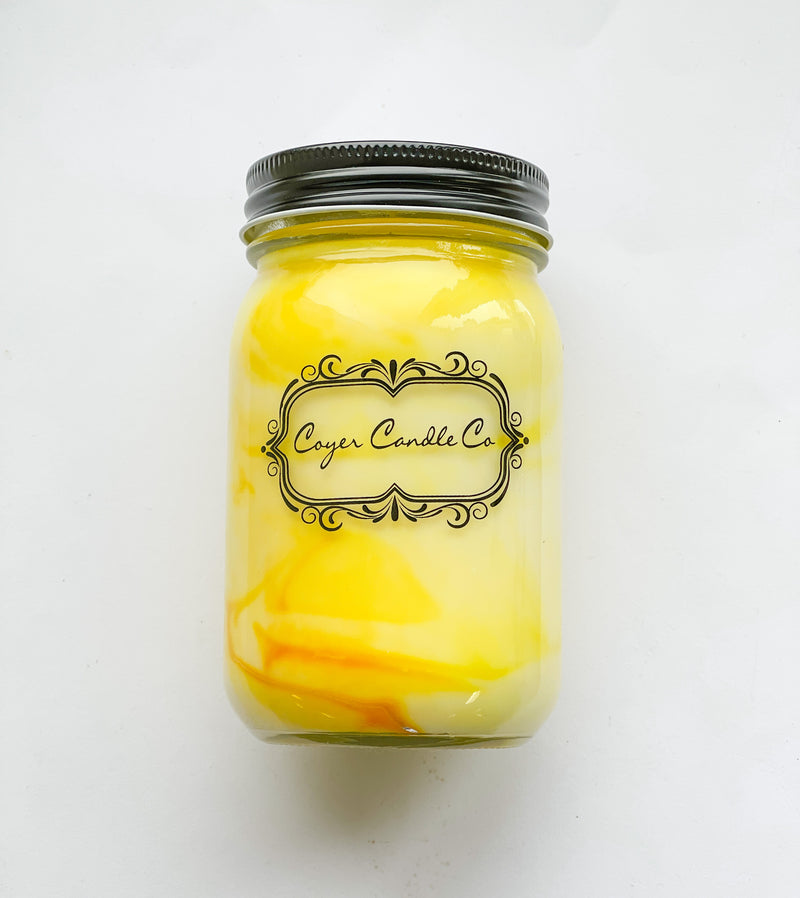 16 oz Fall Mason Jars - NEW Fall Scents