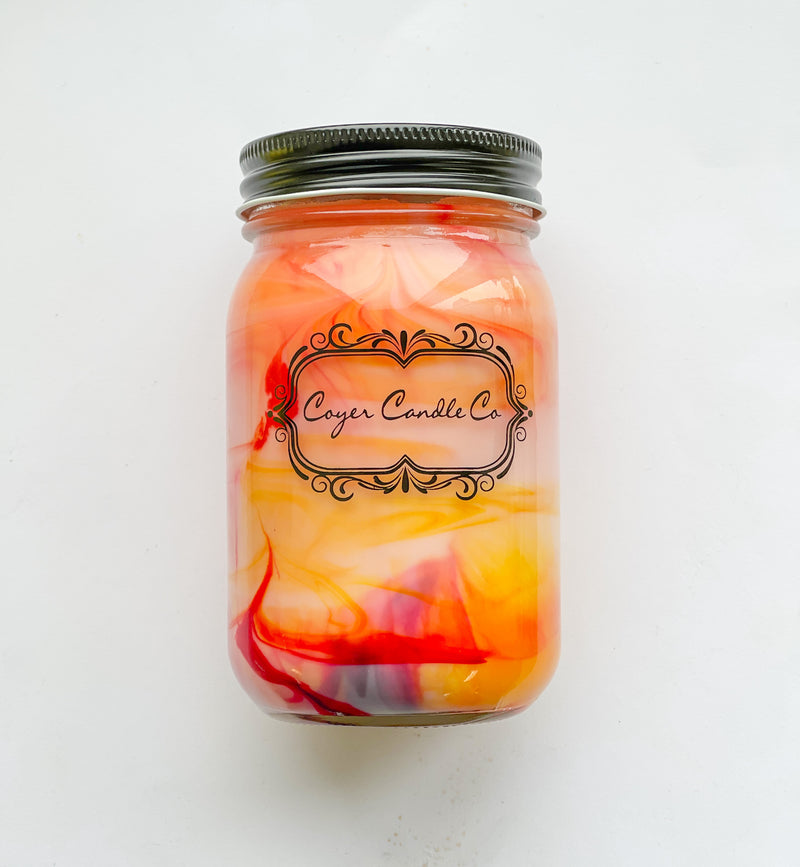 16 oz Fall Mason Jars - NEW Fall Scents