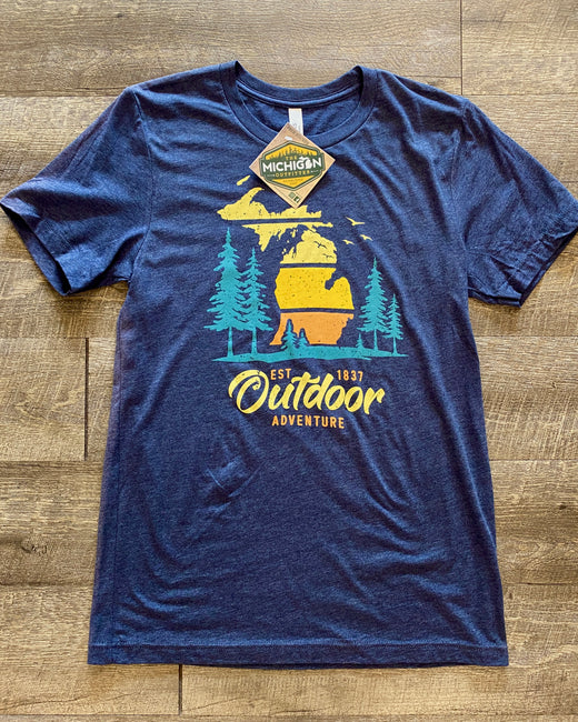 Outdoor Adventure Tee - Michigan Outfitter