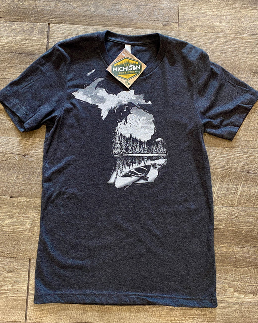 Woodcut Lake Tee - Michigan Outfitter