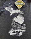 Woodcut Lake Tee - Michigan Outfitter