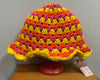 Crocheted Bucket Hat By Peaches N' Yarn