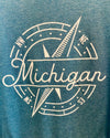 Michigan Compass Tee - Live. Love. Michigan.
