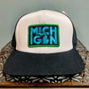 Michigan Flat Brim Snapback Hat - Michigan Outfitter