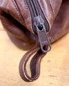 Leather Toiletry Bag - Thrifted Bags