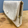 Vintage Leather Clutch - Thrifted Bags