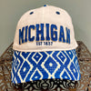 Diamond Print Michigan Baseball Hat - Robin Ruth