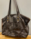 Large Fossil Tote/Purse - Thrifted Bags