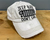 Jeep Hair Hat - Thrifted Accessories