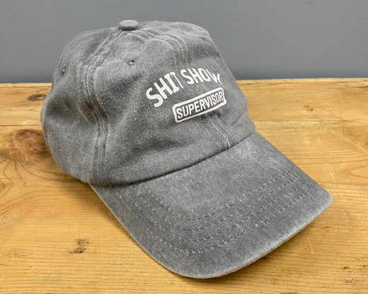Sh*t Show Supervisor Hat - Thrifted Accessories