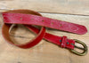 Vintage Leather Belt - Thrifted Accessories