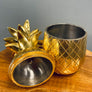 Golden Pineapple Storage Container - Thrifted Decor