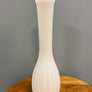 Milk Glass Vase - Thrifted Decor