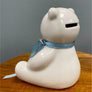 Ceramic Teddy Bear Bank - Thrifted Decor