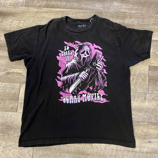 Ghost Face Tee XL - Thrifted Clothing
