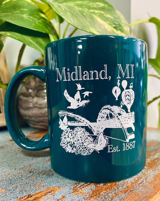 Midland Hand - Drawn Scene Mug