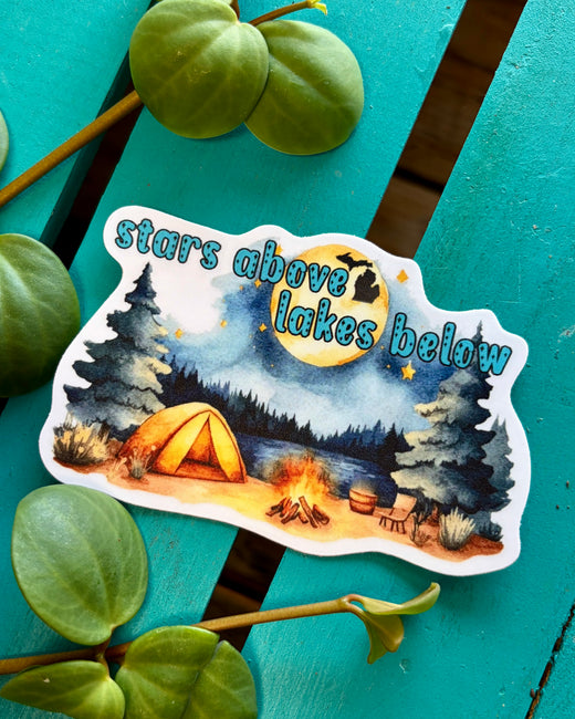 Stars Above, Lakes Below (Michigan) | Decals