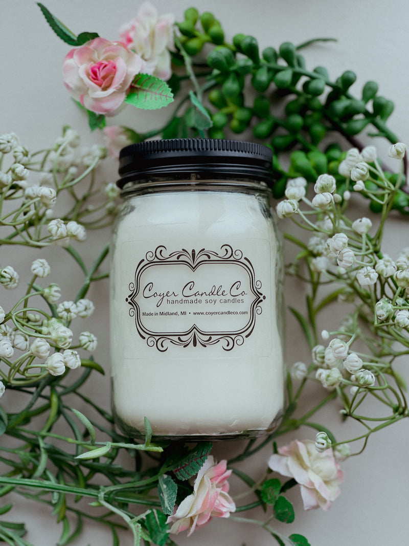 16 oz. Mason Candles - Valentine's Day Collection