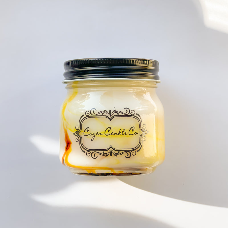 8 oz. Mason Jar Candles - Fall Collection