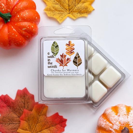Soy Wax Melt Chunks for Warmers Fall - A Walk in the Woods