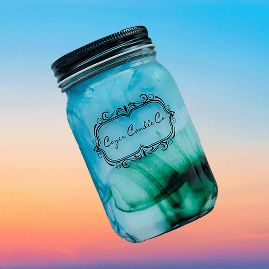 16 oz Candle Jars - Beach Bonfire