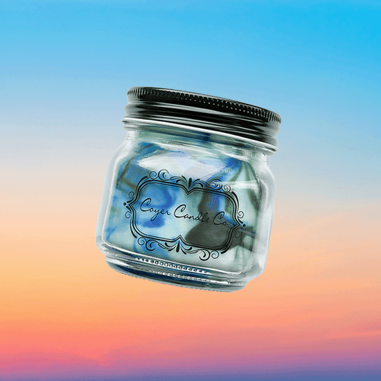 8 oz Candle Jars - Beach Bonfire