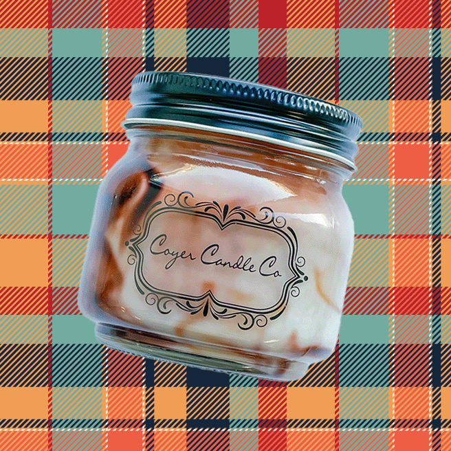 8 oz. Mason Jar Candles - Fall Collection