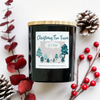 11 oz. Black Jar Candle - Winter & Holiday Double Wicks