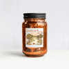 16 oz Fall Glimmery Rust Color Mason Jars - NEW Fall Scents