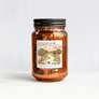 16 oz Fall Glimmery Rust Color Mason Jars - NEW Fall Scents