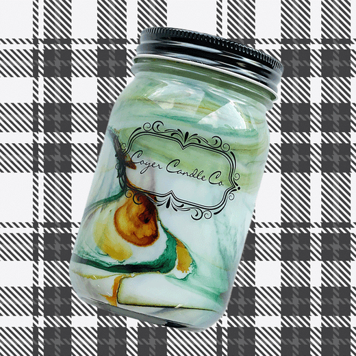 16 oz Fall Candles - Flannel Blanket