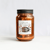 16 oz Fall Glimmery Rust Color Mason Jars - NEW Fall Scents