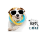 Free Hugs for Dogs | Decal