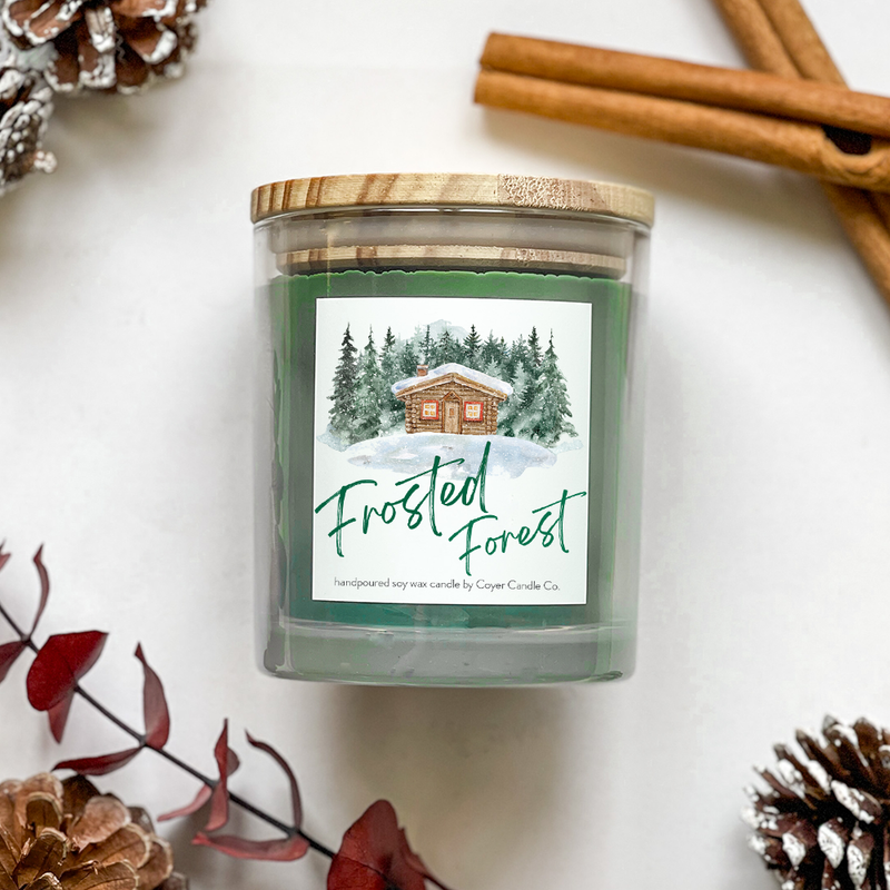11 oz. Clear Jar Candle - Winter & Holiday Collection *NEW*