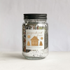 16 oz. Glimmery Speckled Silver Pint Jar Candles - Winter & Holiday Collection