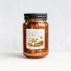 16 oz Fall Glimmery Rust Color Mason Jars - NEW Fall Scents