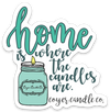 Home is Where the Candles are | Decal