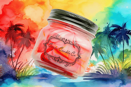 8 oz Candle Jars - Island Teak NEW!