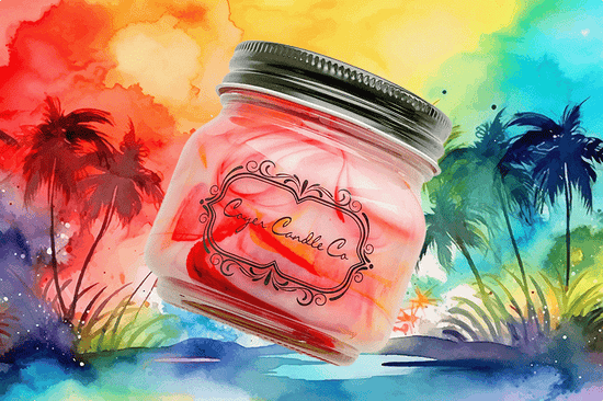 8 oz Candle Jars - Island Teak NEW!