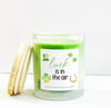 11 oz Clear Candle Jars - St. Patrick's Day