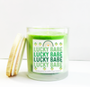 11 oz Clear Candle Jars - St. Patrick's Day